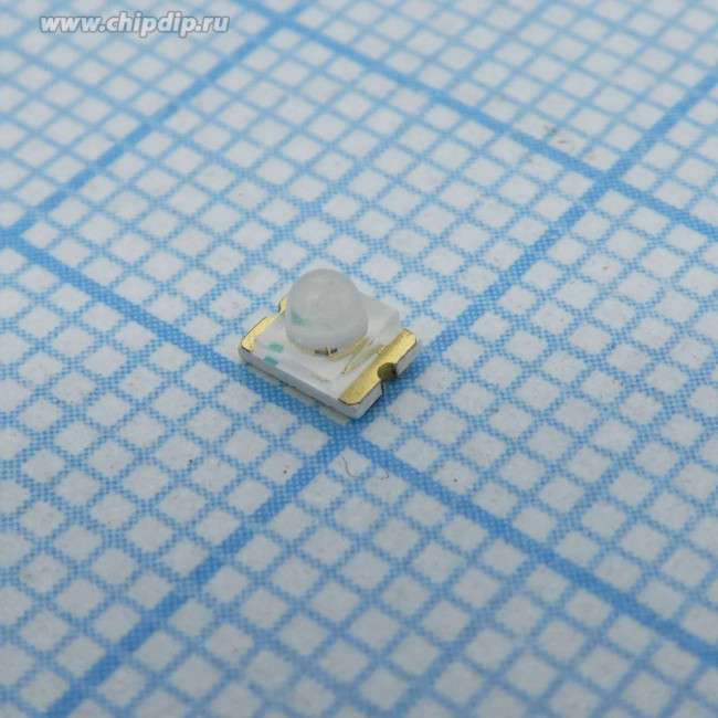 LTST-C930KRKT, (t=2,4mm Dome Lens), Светодиод smd 3,2х2,4мм/красный/631нм/ 180-2800мкд/ прозрачный/25°