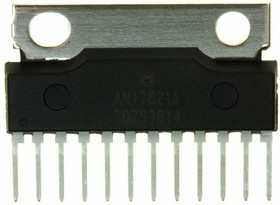 AN17821A, УНЧ 2x12.5Вт, pегулятоp гp.