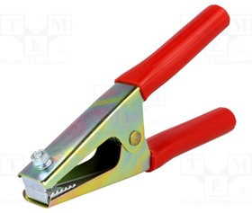 ZAC-MAXST-R, Зажим "крокодил", 350А, Диап.захвата: макс.45мм, Длина: 190мм