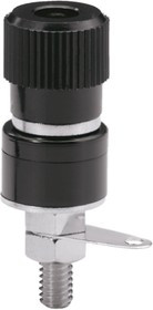 T-375-12-B, Dia4mm Terminal,Black
