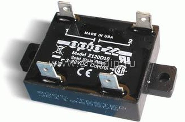 Z120D10, SSR, PANEL MOUNT, 140VAC, 32VDC, 10A
