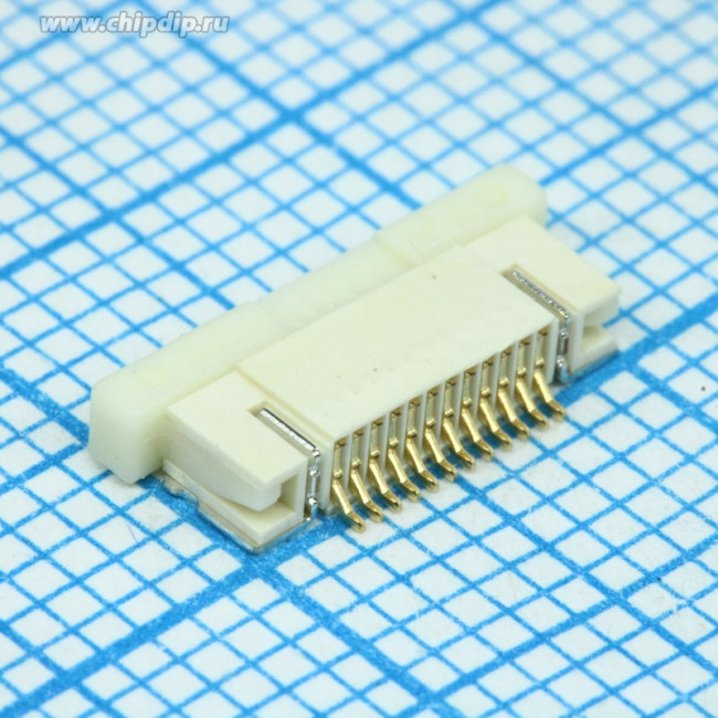 1-1734592-2, FFC &amp; FPC Connectors FPC CONN 0.5MM PITCH