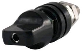 24.936.2, Зажим винтовой черный 100А