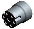 925264, Automotive Connectors CIC FEMALE HSG 7 P
