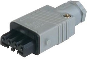 STAK 4 GRAU/GREY, Прямоугольный разъем питания, серый, 4 контакт(-ов), ST, Монтаж на Кабель, Винт, Гнездо STAK 4 GRAU/GREY, Прямоугольный разъем питания, серый, 4 контакт(-ов), ST, Монтаж на Кабель, Винт, Гнездо