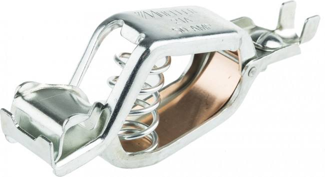 BU-21APN, Test Clips Plain Battery Steel Clip - 50Amp