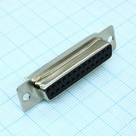 DS1033-25FBNSISS-CT, (DB-25F), гнездо 25 pin на кабель (пайка) DS1033-25FBNSISS-CT, (DB-25F), гнездо 25 pin на кабель (пайка)
