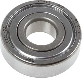 6201-2Z, Подшипник однорядный шарикоподшипник, Внутр.диаметр 12мм