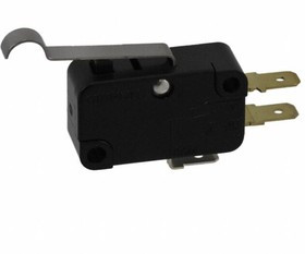 V-10G4-1C24-K, Basic / Snap Action Switches 10A MiniSwtch SPDT Quik Conn Roll Lever