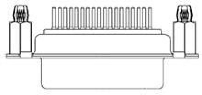 173113-0238, D-Sub High Density Connectors FCT HD DSUB STR PC RCPT 78 PN W/SNAPIN