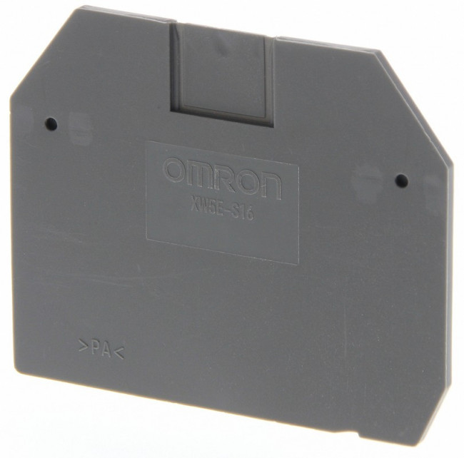 XW5E-S16, Terminal Block Tools &amp; Accessories TermBlk EndCover 16mm 1:1