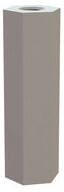 14HTSP016, Standoffs &amp; Spacers Hex Threaded Standoff, #4-40 Thread, .875 Spacer, Natural, Nylon, .250 Across Flats