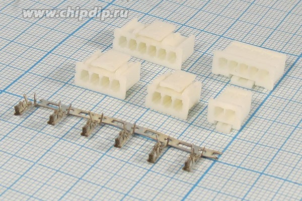 Гнездо питания XA-1x2, на кабель, с защелкой, 2 контакта, шаг 2,5мм, XA-02; №12538 гн пит XA-1x 2\P2,5\каб\XA-02\конт[28]