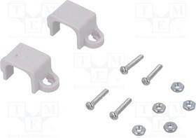 POLOLU-1086, Крепление, белый, Кол-во шт: 2, Мат.крепления: пластик