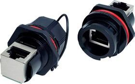 RJ45F71RAC розетка на панель rj45 прямая