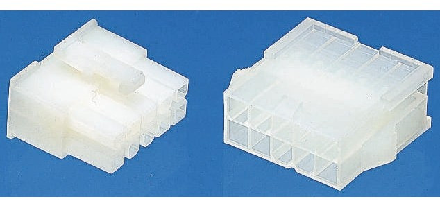 39-01-2146, Корпус разъема, монтажные ушки, UL 94V-0, Серия Mini-Fit Jr., Штекер, 14 вывод(-ов), 4.2 мм