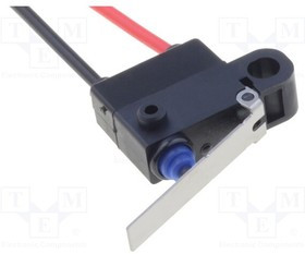 D2HW-C222M, Микропереключатель SNAP ACTION; с рычагом; SPST-NC; 0,1A/125ВAC