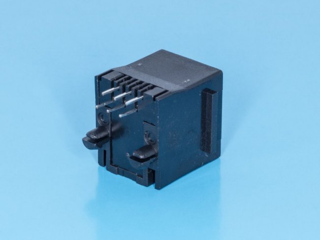 TJ3-6P6C, Разъем RJ-11 на плату, 6P6C, тип 3 TJ3-6P6C, Разъем RJ-11 на плату, 6P6C, тип 3