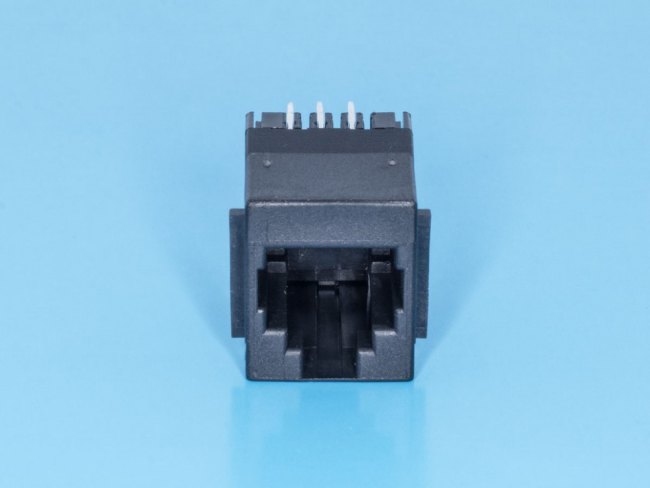 TJ3-6P6C, Разъем RJ-11 на плату, 6P6C, тип 3 TJ3-6P6C, Разъем RJ-11 на плату, 6P6C, тип 3