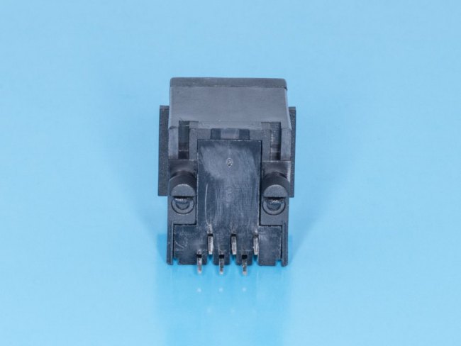 TJ3-6P6C, Разъем RJ-11 на плату, 6P6C, тип 3 TJ3-6P6C, Разъем RJ-11 на плату, 6P6C, тип 3