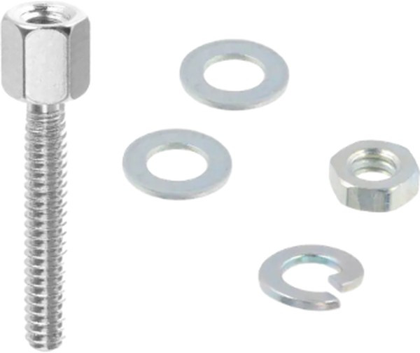 160-000-018R031, D-Sub Tools &amp; Hardware 4-40 FEMALE SCREWLCK NICKEL PLATING