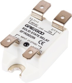 GF1R28D25N, Реле твердотельное 1зам. 24VDC 25А QUICK CONNECT