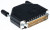 6667009910799, 25 Way Cable Mount D-sub Connector Plug