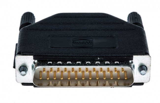 6667009910799, 25 Way Cable Mount D-sub Connector Plug