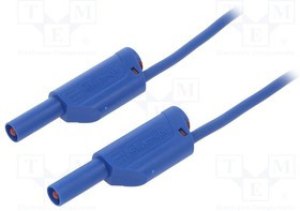 VSFK50001100-BL, Измерительный провод ПВХ 1м синий сечение провода 1мм2
