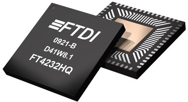 FT4232HQ-REEL, Интерфейс связи USB -- UART/SYNC счетверенный быстродействующий 64-QFN FT4232HQ-REEL, Интерфейс связи USB -- UART/SYNC счетверенный быстродействующий 64-QFN