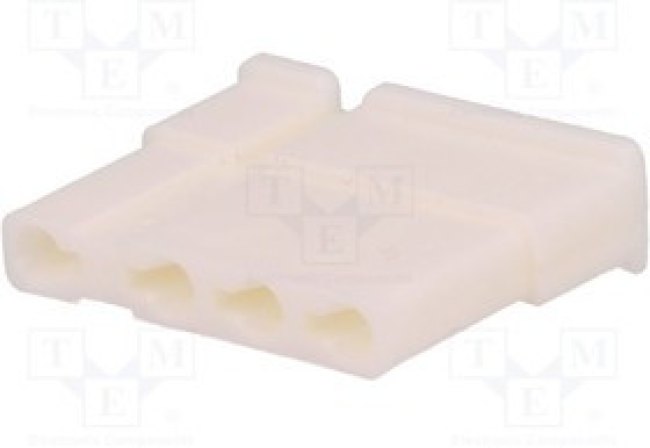 NHG-04, Вилка, провод-плата, "мама", 5/7,5мм, PIN: 4, без контактов, 250В