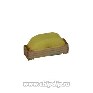 KPA-2106QWF-D, Светодиод smd 2,1х0,6мм/белый/ 120-180мкд/желтый флуоресцентный/ 120°/угловой