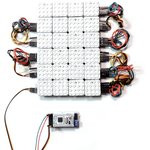 Troyka-RGB Led 4x4, Светодиодная RGB матрица 4×4 [на основе LEDs SK6812]