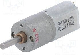 POLOLU-3709, Двигатель: DC, с редуктором, 6ВDC, 2,9А, Ось: D профиль, 46об./мин.