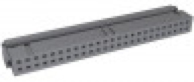 71600-050LF, Conn IDC Connector RCP 50 POS 2.54mm IDT RA Side Entry Cable Mount Tube 71600-050LF, Conn IDC Connector RCP 50 POS 2.54mm IDT RA Side Entry Cable Mount Tube