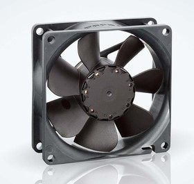 8414N/2G, 8400 N Series Axial Fan, 24 V dc, DC Operation, 69m³/h, 2W, 83mA Max, IP20, 80 x 80 x 25mm