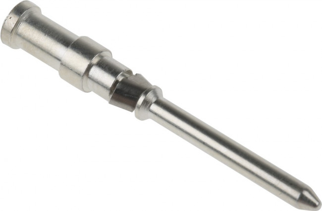 09150006105, Контакт, "папа", посеребренные, 0,75мм2, Han D, обжим, 10А, 3мкм 09150006105, Контакт, "папа", посеребренные, 0,75мм2, Han D, обжим, 10А, 3мкм