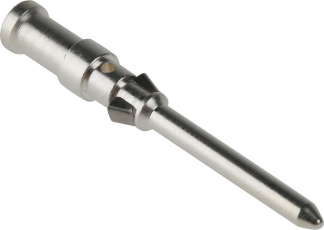 09150006105, Контакт, "папа", посеребренные, 0,75мм2, Han D, обжим, 10А, 3мкм 09150006105, Контакт, "папа", посеребренные, 0,75мм2, Han D, обжим, 10А, 3мкм