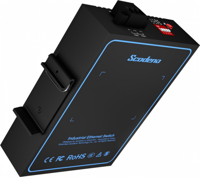 Scodeno XPTN-9000-45-5TP, серия Lite, индустриальный неуправляемый PoE коммутатор на DIN-рейку, 5 x 10/100 Base-T, IP40, -30 ~ +70 Scodeno XPTN-9000-45-5TP, серия Lite, индустриальный неуправляемый PoE коммутатор на DIN-рейку, 5 x 10/100 Base-T, IP40, -30 ~ +70