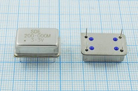 Кварцевый генератор 200МГц 3.3В, HCMOS/TTL в корпусе FULL=DIL14, гк 200000 \\FULL\T/CM\ 3,3В\OSC14\S Кварцевый генератор 200МГц 3.3В, HCMOS/TTL в корпусе FULL=DIL14, гк 200000 \\FULL\T/CM\ 3,3В\OSC14\S