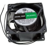 G8038HA2S, вентилятор 220В 80х80х38мм (аналог JA0838H2S) подшипник скольжения провода