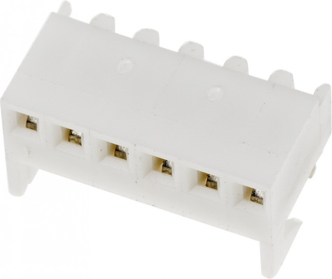 38-00-1336, PCB Receptacle, Female, 2.5A, 500V, Contacts - 6