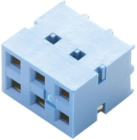 76342-303LF, PCB Receptacle, Плата - к - плате, 2.54 мм, 2 ряд(-ов), 6 контакт(-ов)