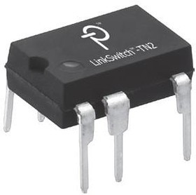LNK3206P, Понижающий, понижающий-повышающий, обратноходовой AC/DC преобразователь, LinkSwitch-TN2, 8 LNK3206P, Понижающий, понижающий-повышающий, обратноходовой AC/DC преобразователь, LinkSwitch-TN2, 8