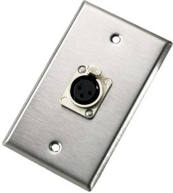 103F, XLR Connectors SINGLE FEMALE SOCKET
