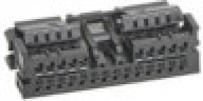206523-0243, Корпус Автомобильного Разъема, Pol C, Mini50 GEN II 206523, Гнездо, 24 вывод(-ов)
