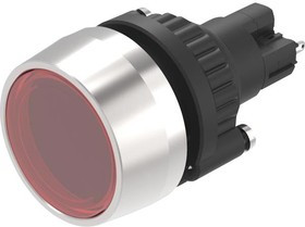 K14-040.120101, PANEL INDICATOR, RED, 24V, SOLDER