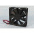 Вентилятор 80x80x20, напряжение 12В, ток 0,15А, выводы 2L, подшипник скольжения, KF0820H1H-R JAMI