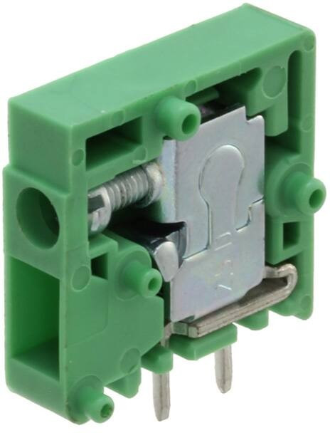 1700008, FRONT 2.5-H/SA 5 Series PCB Terminal Block, 1-Contact, 5mm Pitch, Through Hole Mount, 1-Row, Screw 1700008, FRONT 2.5-H/SA 5 Series PCB Terminal Block, 1-Contact, 5mm Pitch, Through Hole Mount, 1-Row, Screw
