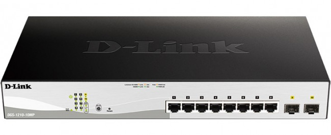 D-Link DGS-1210-10MP/F3A, Коммутатор